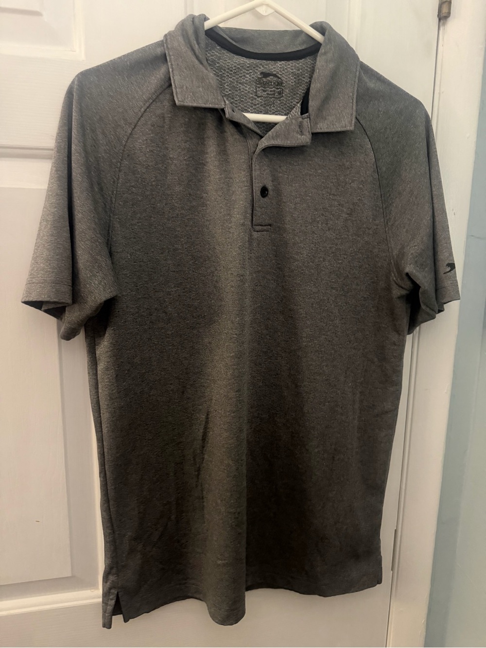 Slazenger Golf Men’s Medium Gray Performance Polo Shirt